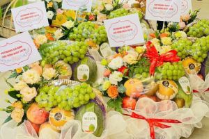 .Giỏ hoa trái cây 0591