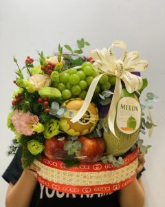 Giỏ hoa trái cây 0588