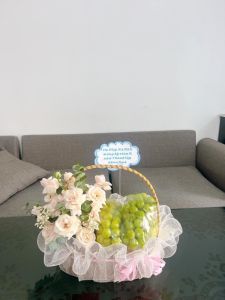 Giỏ hoa trái cây 0581