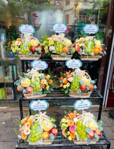 Giỏ hoa trái cây 0560