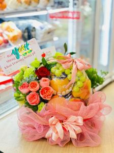 Giỏ hoa trái cây 0538