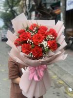 hoa bó tặng valentine's