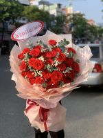 hoa bó tặng valentine's