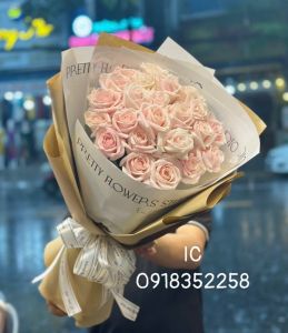 hoa bó tặng valentine's