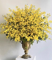 lẳng hoa chúc mừng